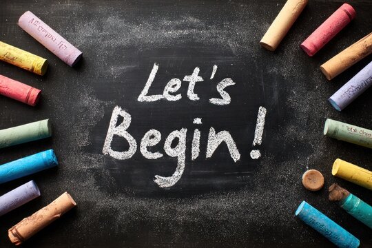 Let's Begin: Chalkboard Inspiration