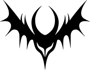 Bat - High Quality Vector Logo - Vector illustration ideal for T-shirt graphic
