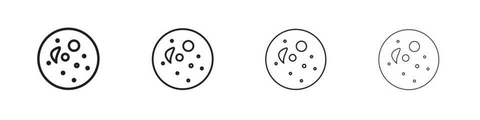 Fototapeta premium Leukemia icon for graphic design, Web, UI, app. Simple abstract icons