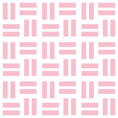 Contemporary graphic with a geometric pink pattern, perfect for backgrounds, digital design projects, and modern decorative applications.