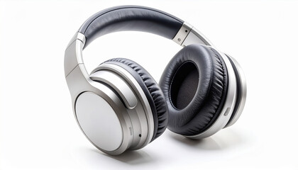 High quality wireless headphones with sleek design, featuring comfortable ear cushions and modern metallic finish, perfect for immersive audio experiences