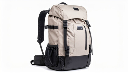 Fototapeta premium Stylish and functional backpack designed for everyday use, featuring multiple compartments, adjustable straps, and sleek color combination. Ideal for students and professionals alike