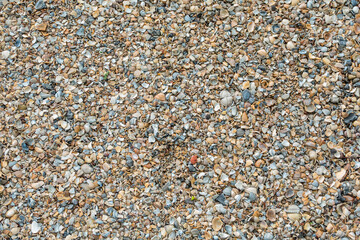 Muschelkies als Wegbelag