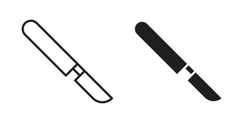 Scalpel icon concept for infographic, website or app.