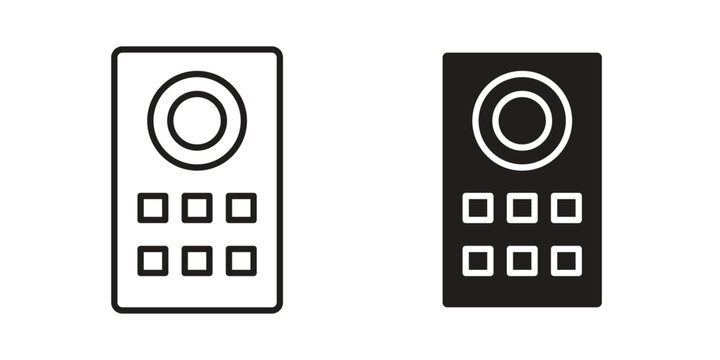 Intercom icon concept for infographic, website or app.