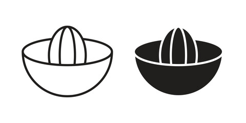 Hand Juicer icon concept for infographic, website or app.