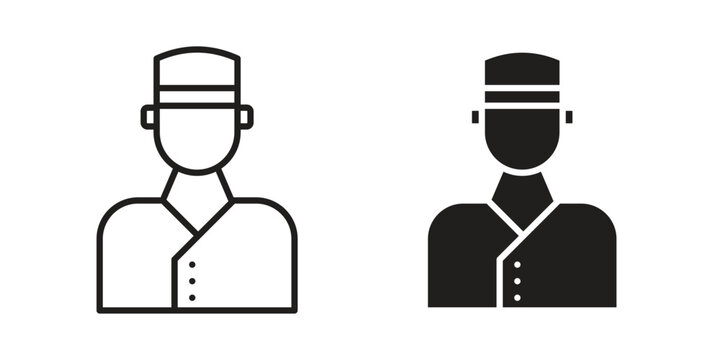 Concierge icon concept for infographic, website or app.