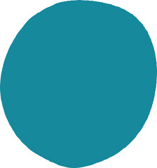 abstract organic shapes vector circle green blue