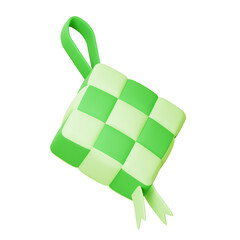 Ketupat 3D Ramadhan Icon