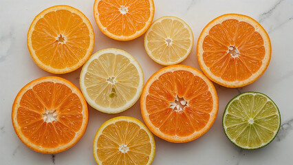 Obraz premium orange and lemon