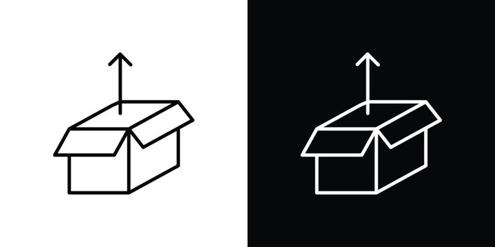 Product release icon Logo Template. lianer pictogram set.