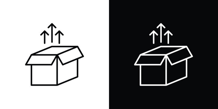 Product release icon Logo Template. lianer pictogram set.