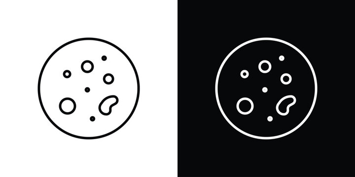 Leukemia icon Logo Template. lianer pictogram set.