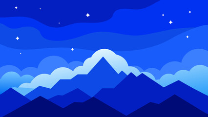 Experience the Intense Deep Blue of the Sky at a Very High Altitude