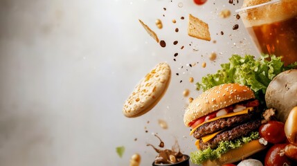 Bold Visuals of Street Art Presenting Comfort Food with Captivating Giga Standard Elements