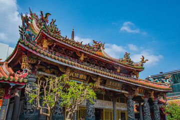 chinese temple roof