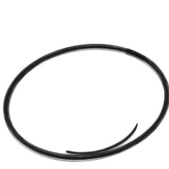 hand-drawn black circles and ovals for highlighting text. Hand-drawn oval. Highlight the circle frame. Ellipse in doodle style