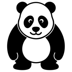 panda with bamboo