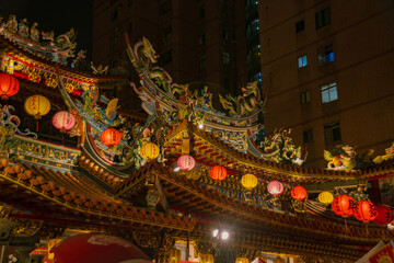 chinese temple roof