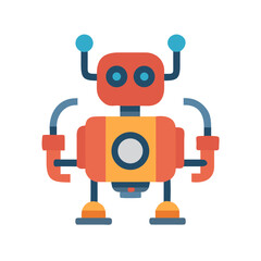 Fototapeta premium cartoon android