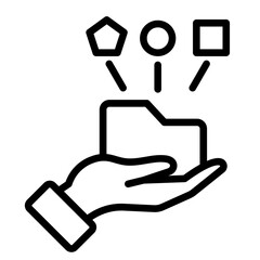 Data  Icon Element For Design
