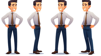 Confident Businessman in Formal Attire