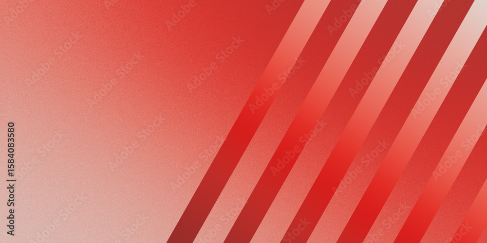 Poster abstract blurred background with gradient and smooth lines. beige and red palette. straight lines. n