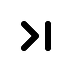 Step Forward - Simple Minimalist Modern Icon for UI Apps