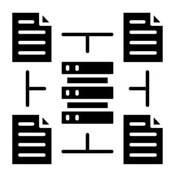 Big Data  Icon Element For Design

