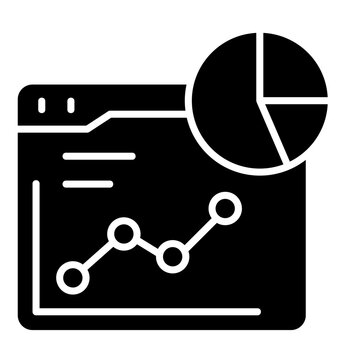 Visualization  Icon Element For Design
