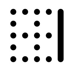 Border Right - Simple Minimalist Modern Icon for UI Apps