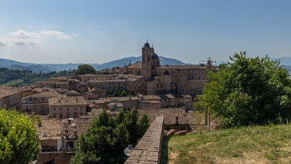 Fototapeta premium Urbino in Italien