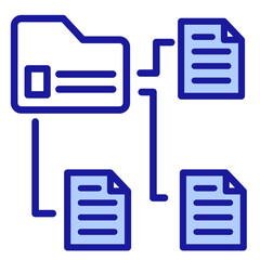 Data Classification  Icon Element For Design
