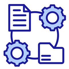 Correlation  Icon Element For Design
