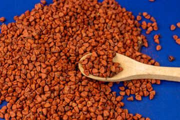 Red annatto seeds powder - Bixa orellana