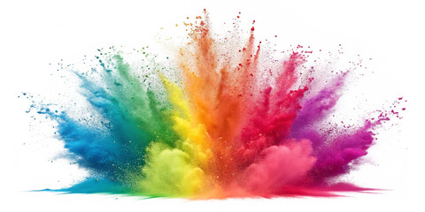 Rainbow Color Powder Explosion PNG - Transparent Background Festival Dust Burst Bundle
Colorful Holi Powder Burst Set - Isolated PNG Dust Explosion Effect for Parties & Events