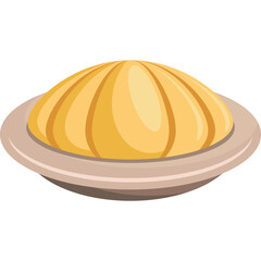 Freshly Baked Bread Bun Icon