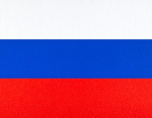 Fototapeta premium 画用紙に印刷されたロシアの国旗の背景