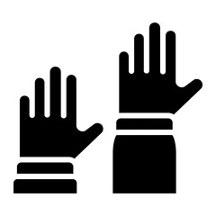 Obraz premium democracy Solid icon