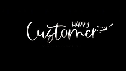 Silver graphic for customer appreciation day festivities, suitable for social media posts, email campaigns, website banners, and print materials.