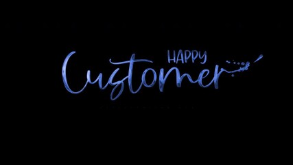 Blue graphic for customer appreciation day festivities, suitable for social media posts, email campaigns, website banners, and print materials.