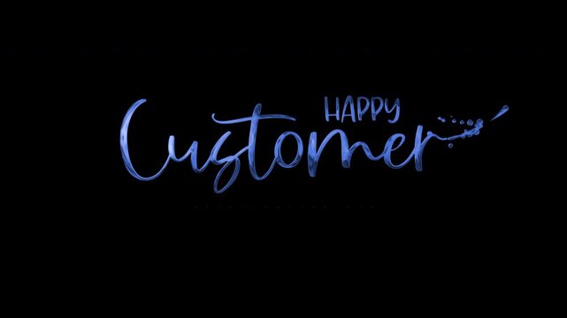 Blue graphic for customer appreciation day festivities, suitable for social media posts, email campaigns, website banners, and print materials.