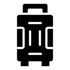 Fototapeta premium banggage Solid icon