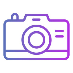camera Gradient icon