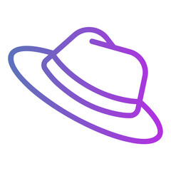 hat Gradient icon
