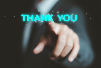   Saying thank you when you feel grateful at work for business is a message of love, communication...