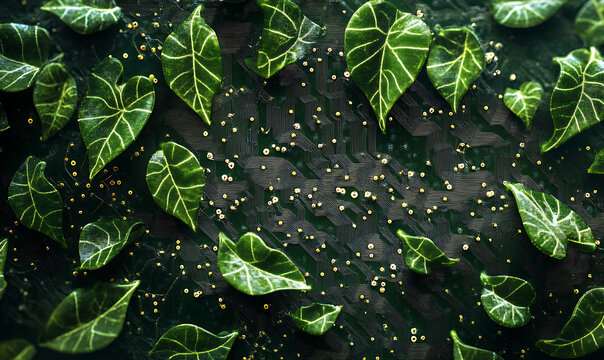 3D abstract visuals and futuristic elements isolated on black, designed for versatile commercial use across technology, minimal, sci-fi, and eco concepts - Powered by Adobe