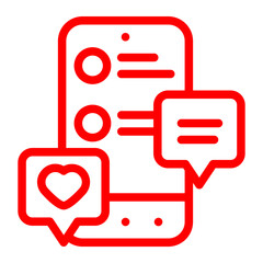 Fototapeta premium social media icon