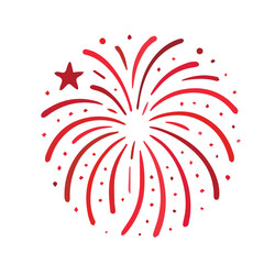 Vector illustration of colorful fireworks lighting up the sky, perfect for New Year’s Eve, Independence Day, or special festive occasions.

