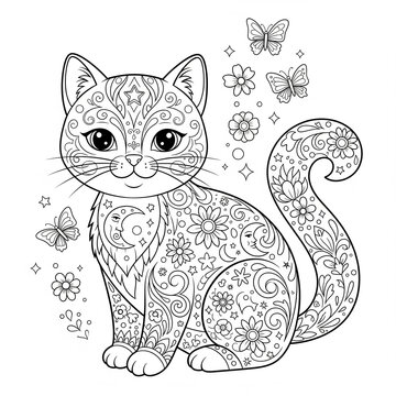 Gatinhos fofos e misterioso
